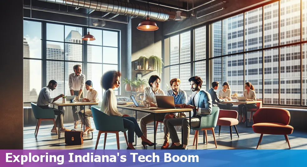 Indianapolis, Indiana tech hub startups and success stories.