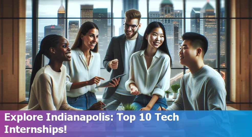 Top 10 Tech Internships in Indianapolis - Salesforce, Infosys, and more.