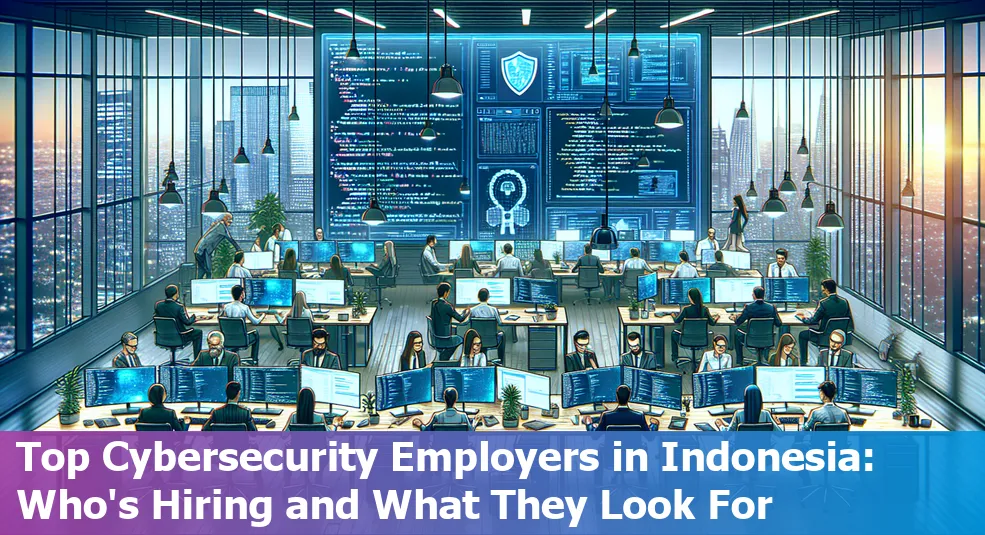 Top cybersecurity employers in Indonesia, who's hiring and job requirements