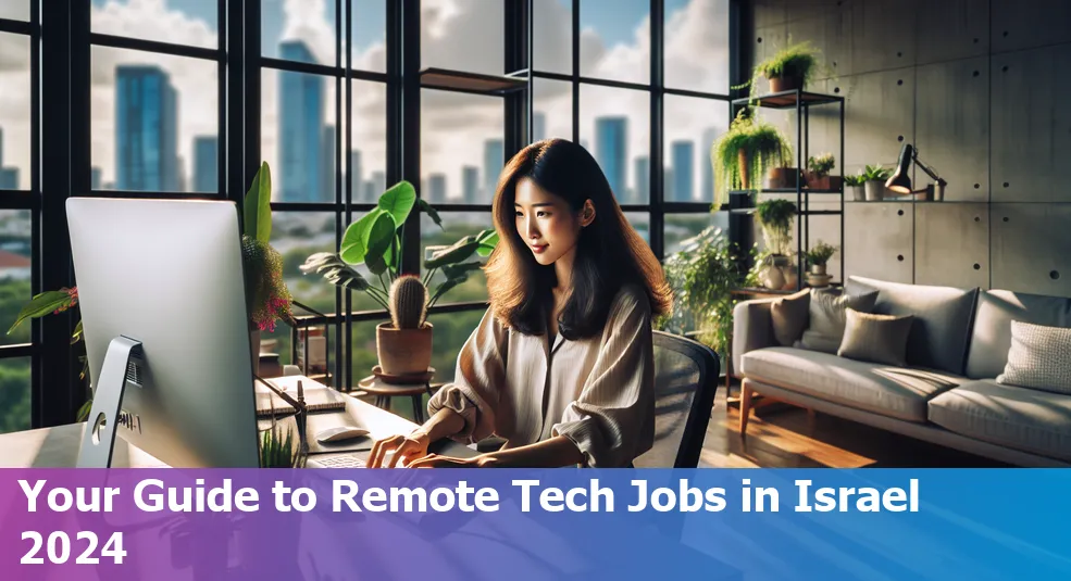 Remote tech job strategies for Israel in 2024