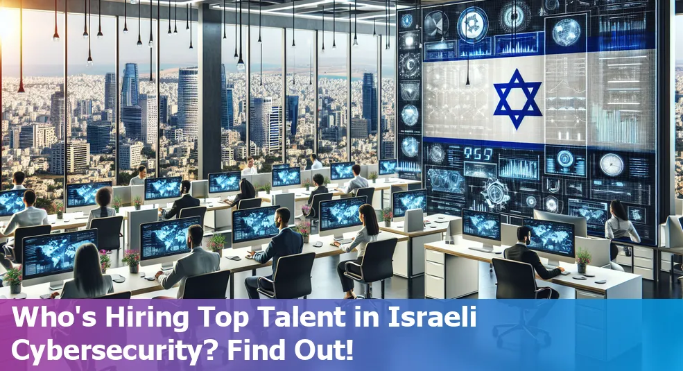 Top cybersecurity employers in Israel - hiring trends and job market insights