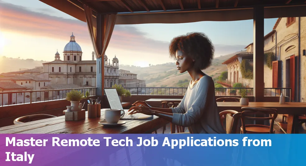 How to Land a Remote Tech Job from Italy: Step-by-Step Guide