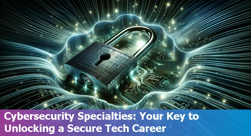A developer pondering over specialization opportunities in the cybersecurity field