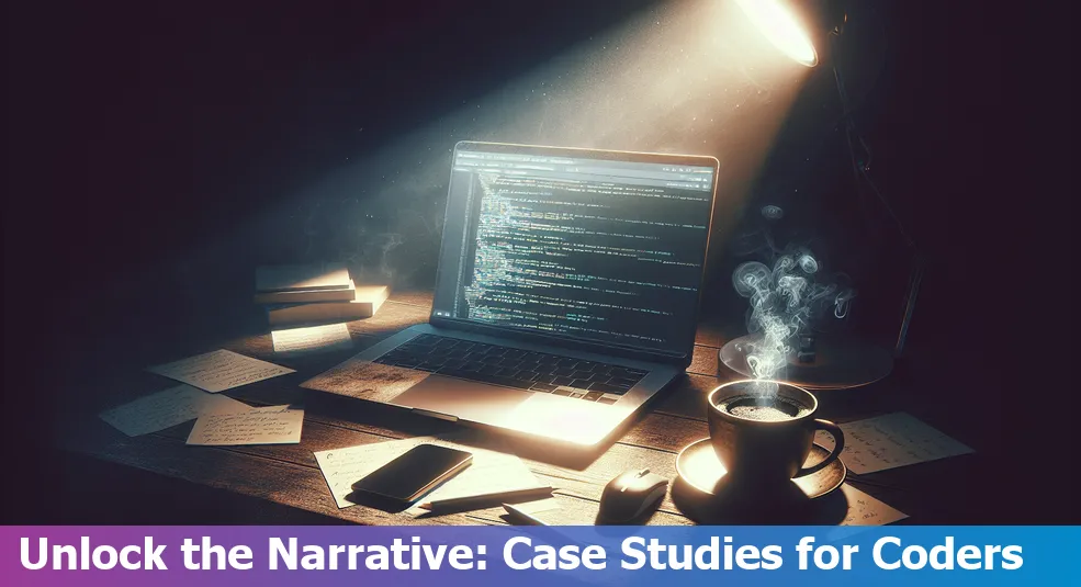 Blog cover image - Writing Project Case Studies: Telling the Story of Your Code