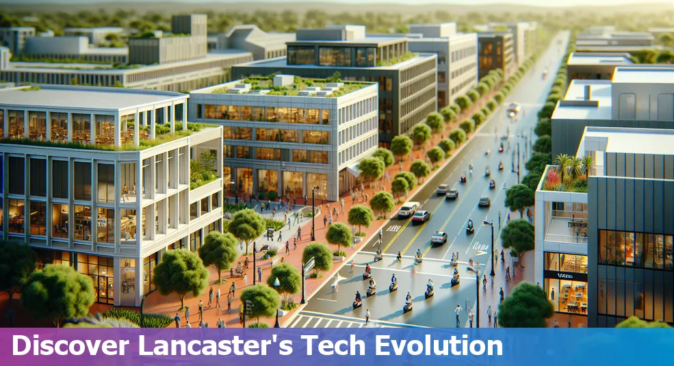 Lancaster, California tech hub featuring startups and innovation.