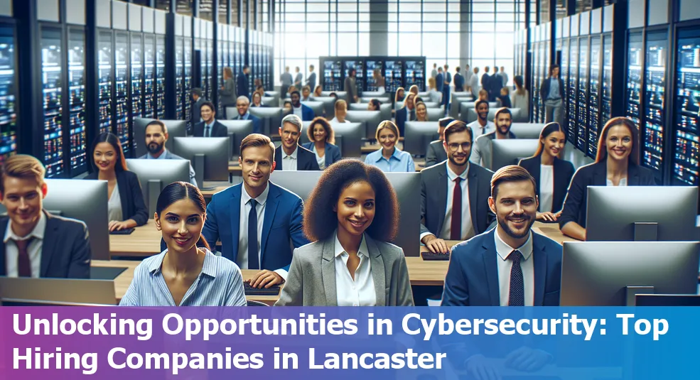 Cybersecurity employers hiring in Lancaster, California