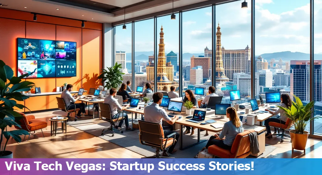 Las Vegas, Nevada tech hub with startups and success stories