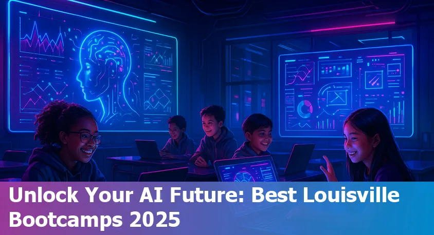 Students learning AI together online in Louisville, Kentucky in 2025.