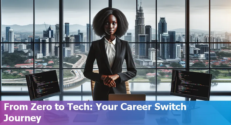 How to transition from a non-tech background to a tech job in Malaysia, MY