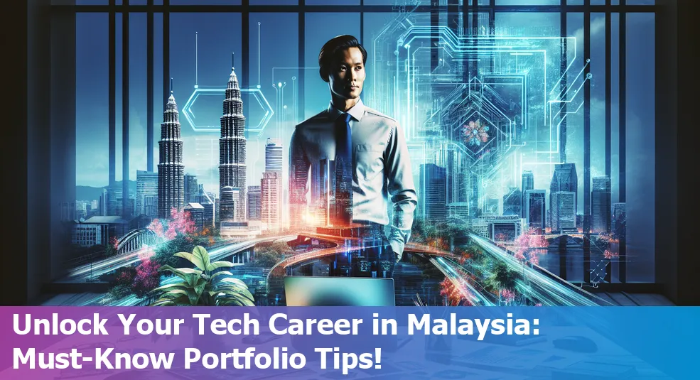 A Malaysian tech professional working on their portfolio.