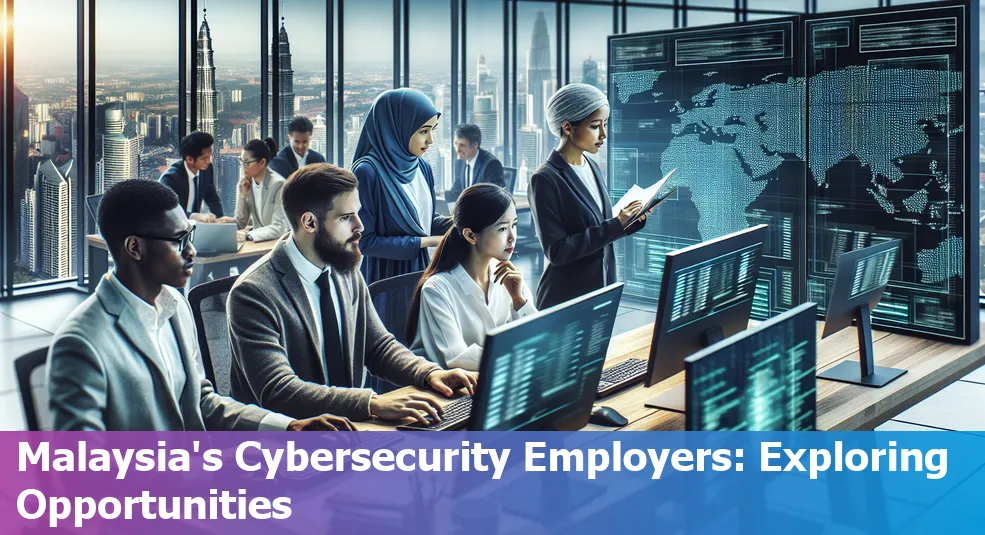 Top cybersecurity employers in Malaysia hiring and the skills they seek in candidates.