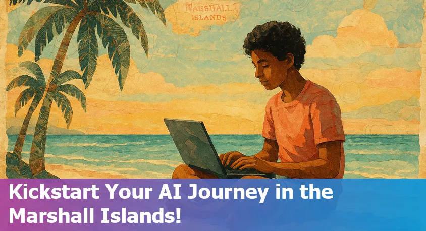Students in the Marshall Islands learning artificial intelligence online and in local classrooms.
