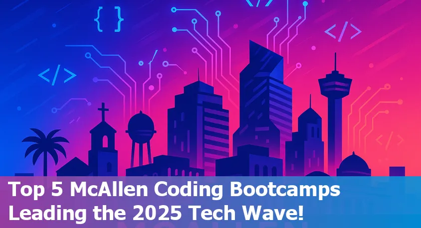 Students in McAllen, Texas collaborating remotely in coding bootcamp online classes, symbolizing local tech growth in 2025