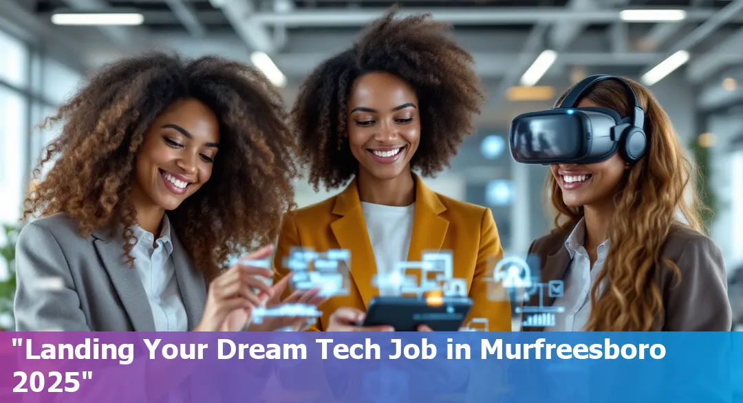 Tech job opportunities in Murfreesboro, TN, complete 2025 guide