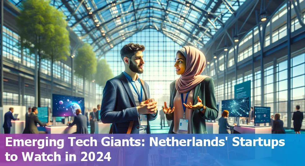 Top 10 Netherlands startups that tech professionals should watch in 2024, featuring logos and innovative solutions.