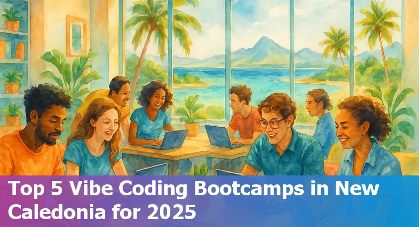 Happy beginner students coding together online in a vibrant virtual bootcamp setting.