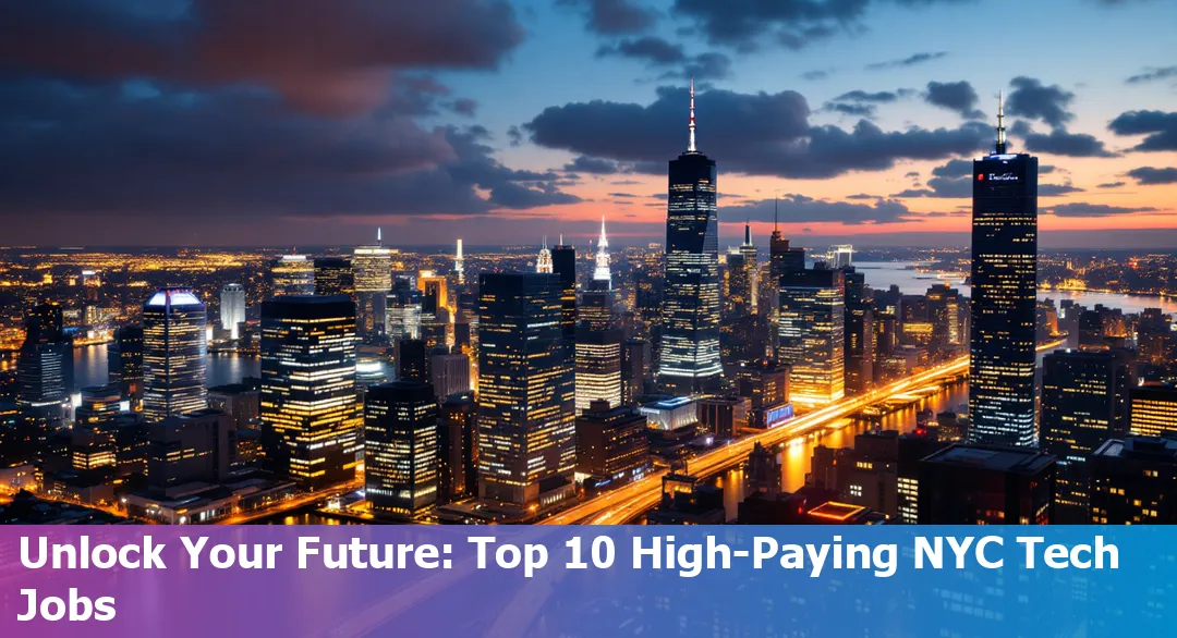 Skyline of New York City representing tech opportunities.