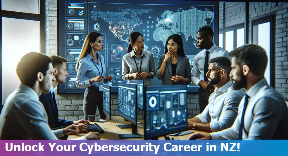 Cybersecurity analyst role in New Zealand, NZ - steps and tips for securing a role.