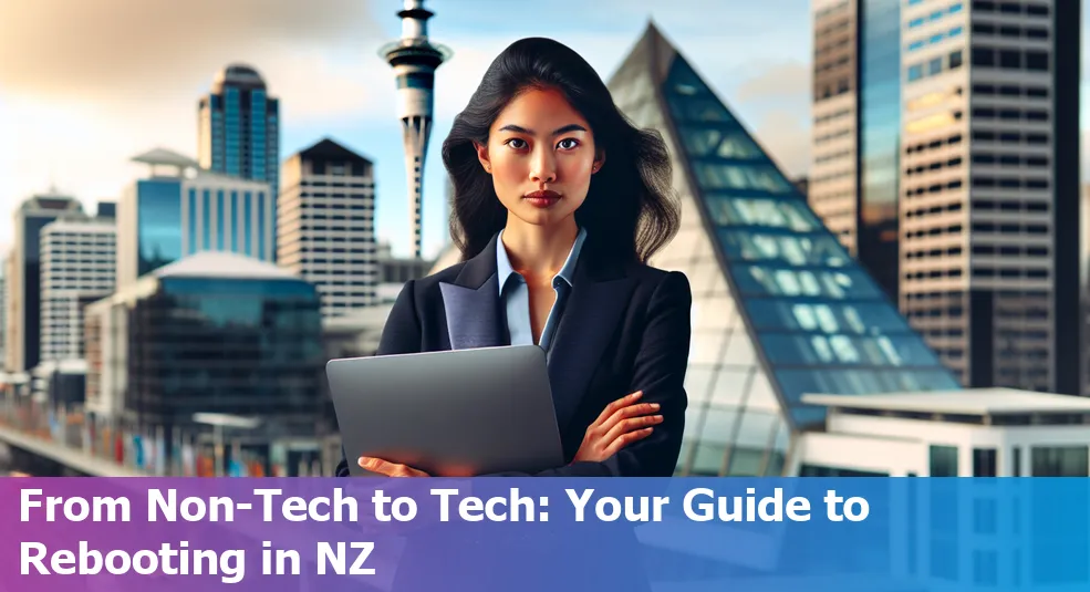 Steps to switch from a non-tech job to a tech job in New Zealand, NZ