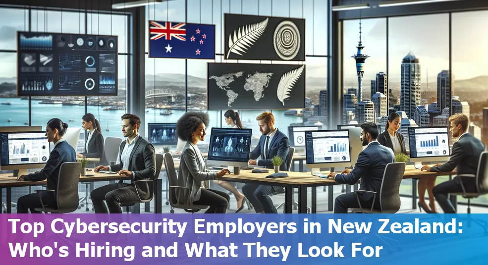 Top cybersecurity employers in New Zealand - Who's hiring and what they look for in New Zealand, NZ