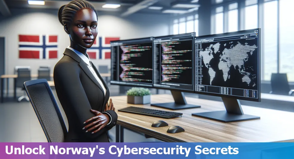 Cybersecurity professionals in Norway working on computer security tasks