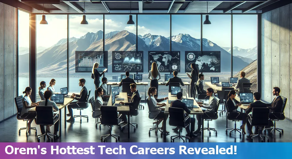 Tech industry in demand jobs in Orem, Utah 2024