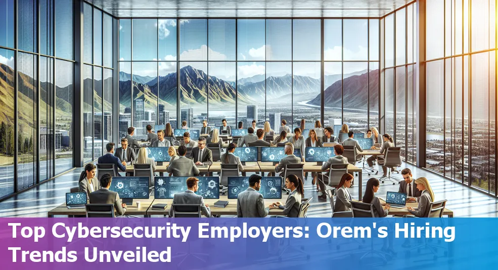 Cybersecurity employers in Orem Utah hiring guide