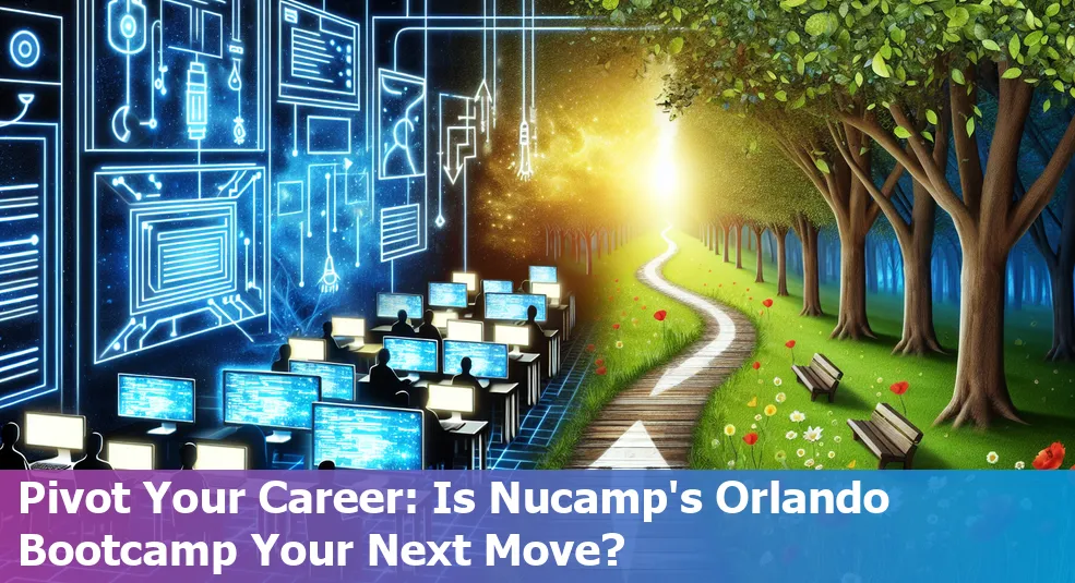An image of coding students at Nucamp's Bootcamp in Orlando.