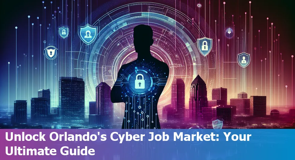 Orlando skyline hinting at the city's growing cybersecurity job market