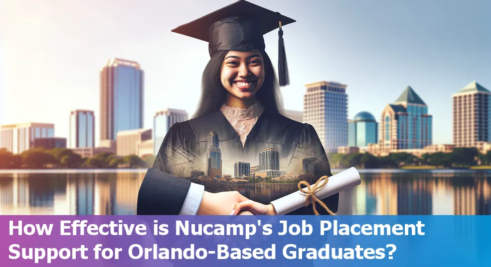 Orlando skyline - Signifying Nucamp's success in job placement support in Orlando