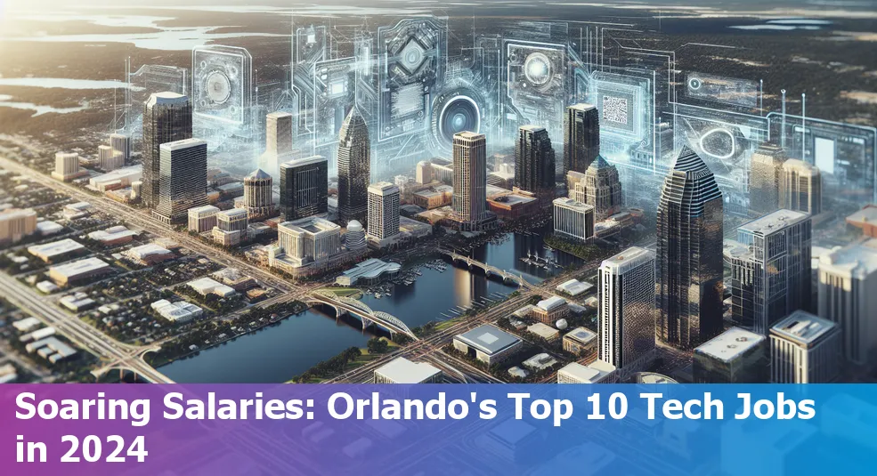 Orlando skyline representing the tech job market in 2024