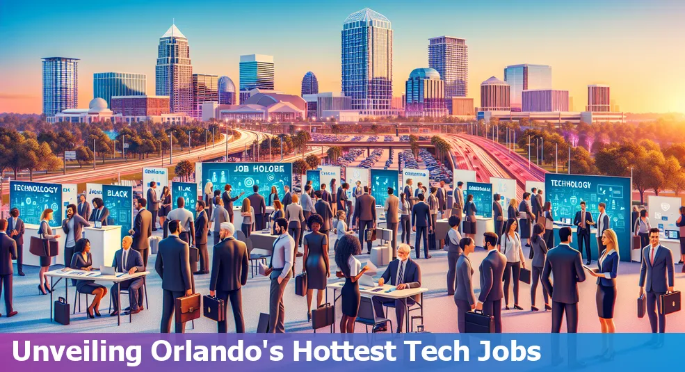 Orlando cityscape, highlighting the thriving tech industry