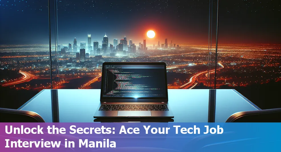 Person shaking hands after a successful tech job interview in Manila, Philippines