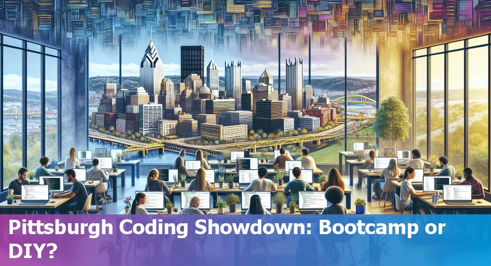 Comparative analysis of coding bootcamps and self-study options in Pittsburgh, Pennsylvania.