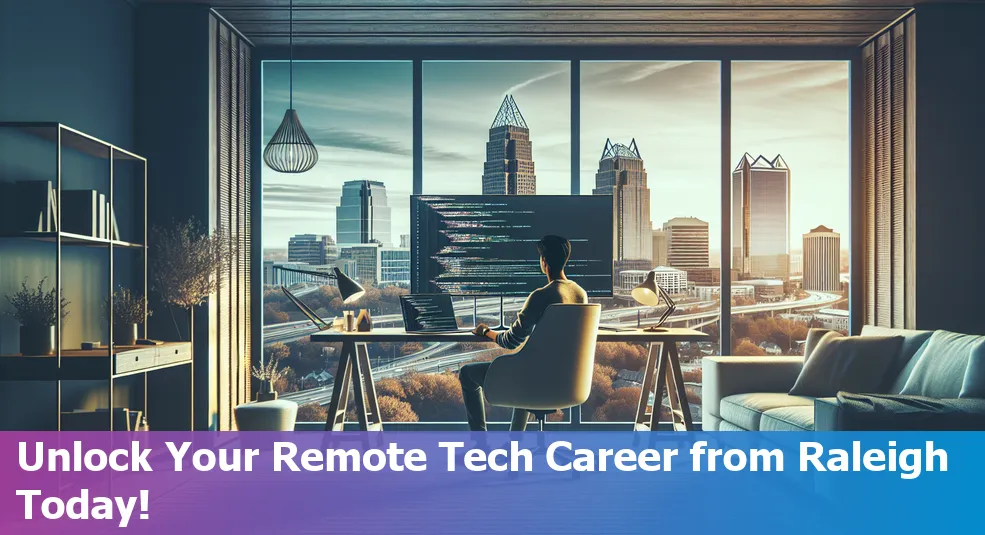 Remote tech job guide from Raleigh, North Carolina.