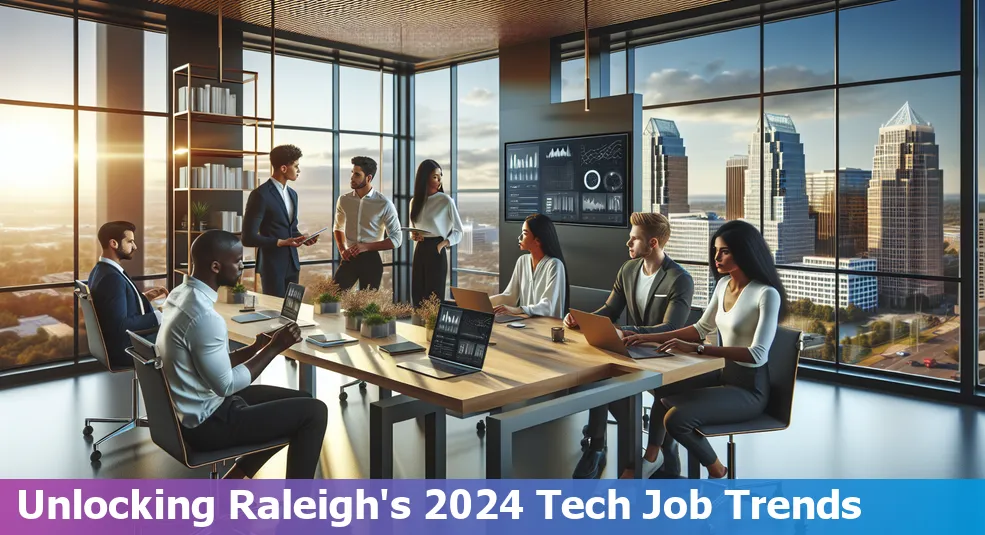 Raleigh 2024 tech job demand overview in North Carolina