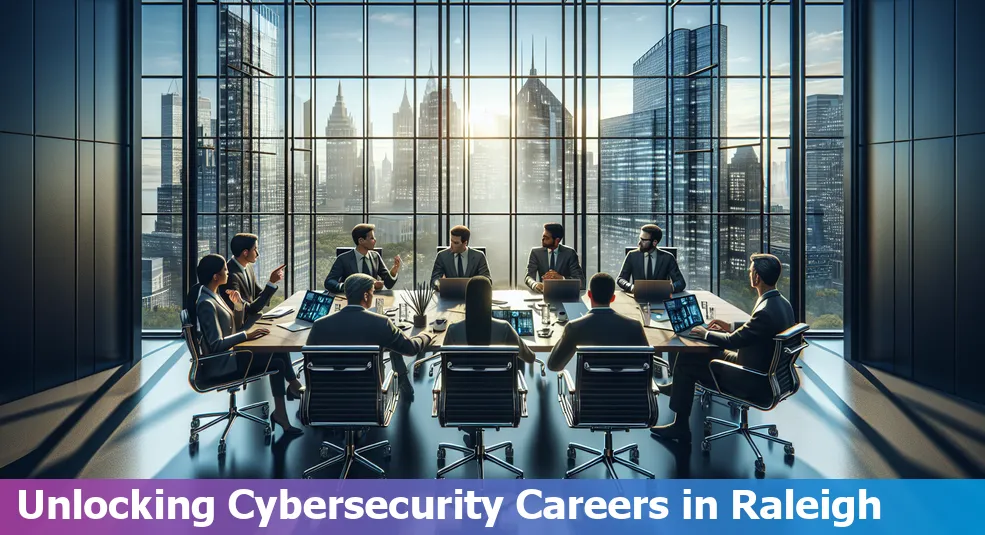 Cybersecurity professionals working in Raleigh, North Carolina