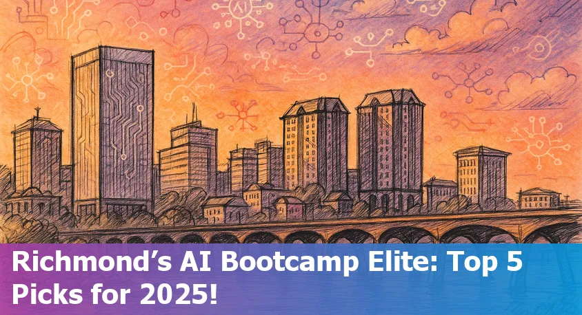 Students learning artificial intelligence at a Richmond, VA bootcamp in 2025, with laptops and classroom collaboration.