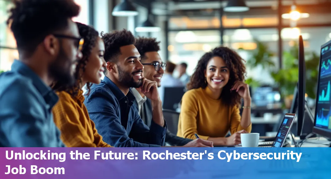 Rochester, New York cybersecurity job market growth and trends 2025.