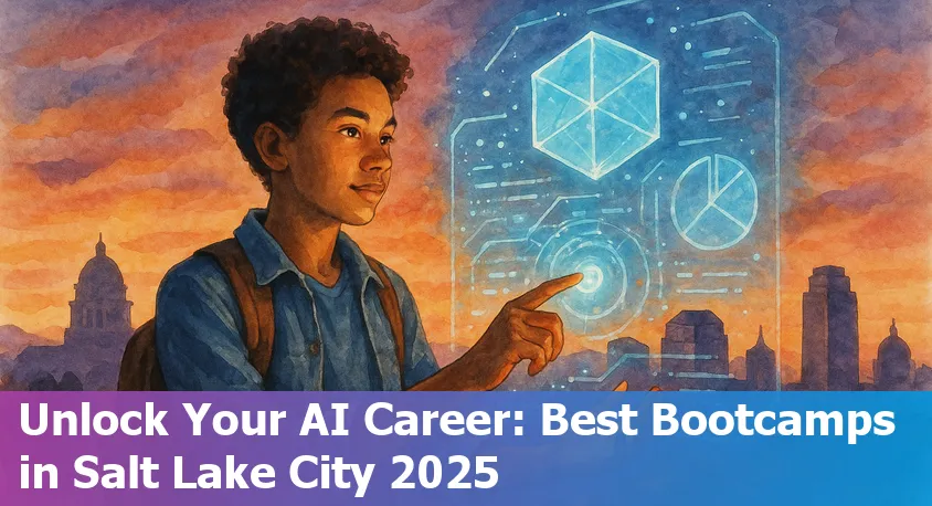 Students in Salt Lake City learning AI together in a modern classroom with laptops and digital screens.