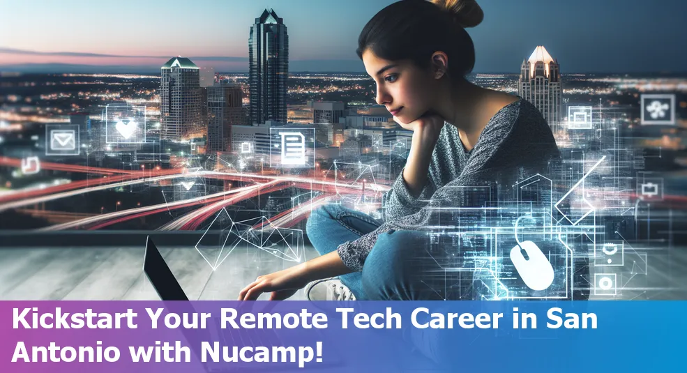 Image depicting a San Antonio skyline representing the city's growing tech scene with Nucamp's support.