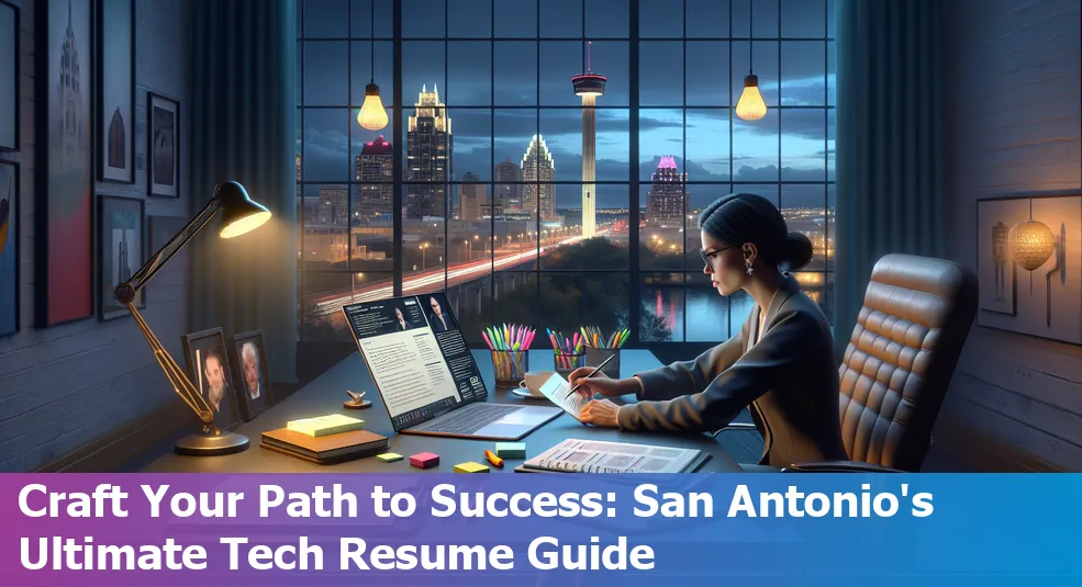 Tech resume creation process in San Antonio