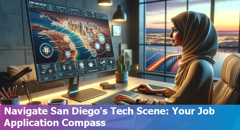 San Diego skyline illustrating the city's vibrant tech sector