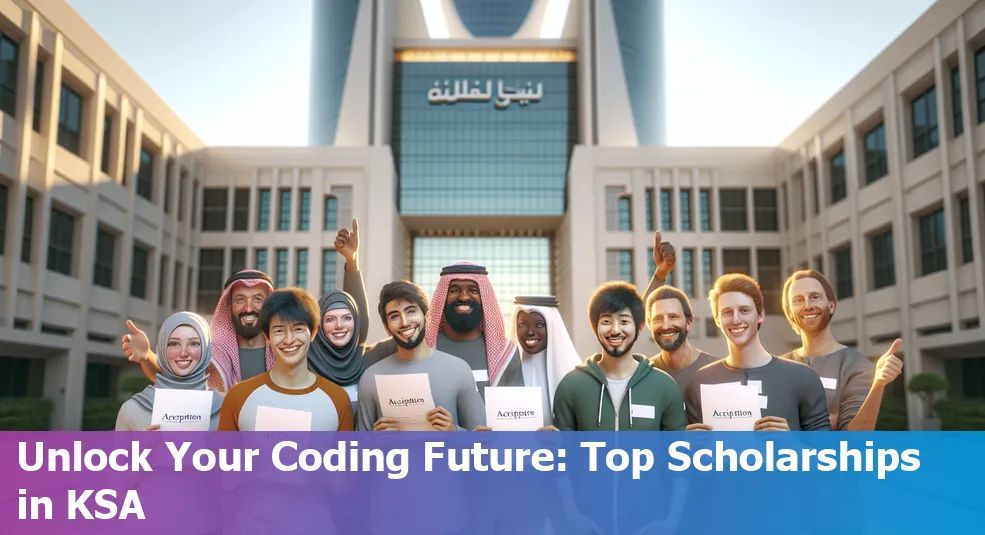 Students attending a coding bootcamp in Saudi Arabia