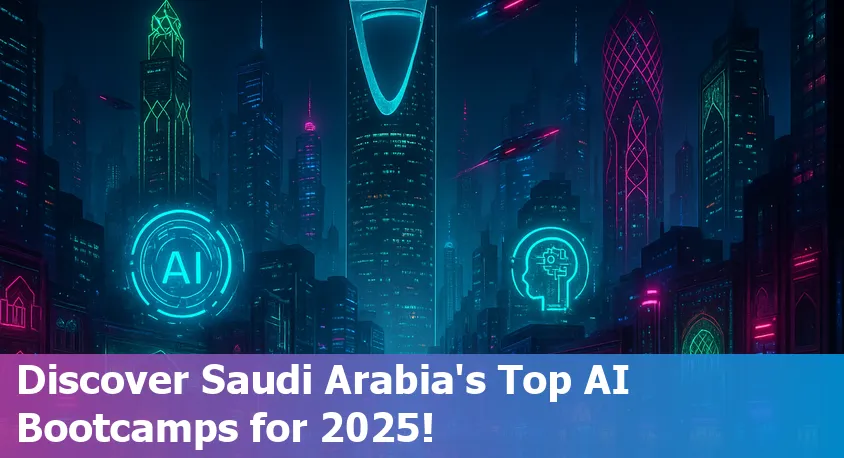 Students in Saudi Arabia learning AI programming together at a bootcamp classroom in 2025.