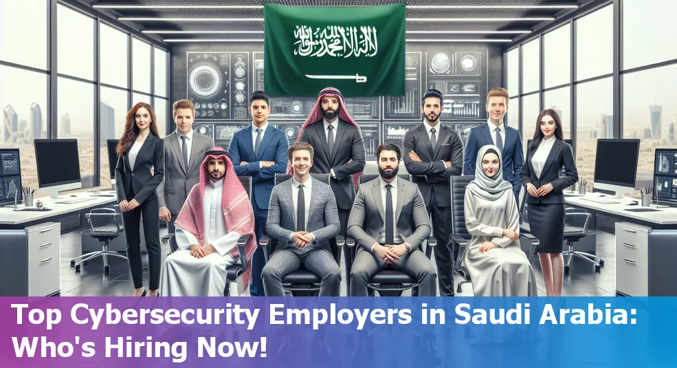 Top cybersecurity employers in Saudi Arabia