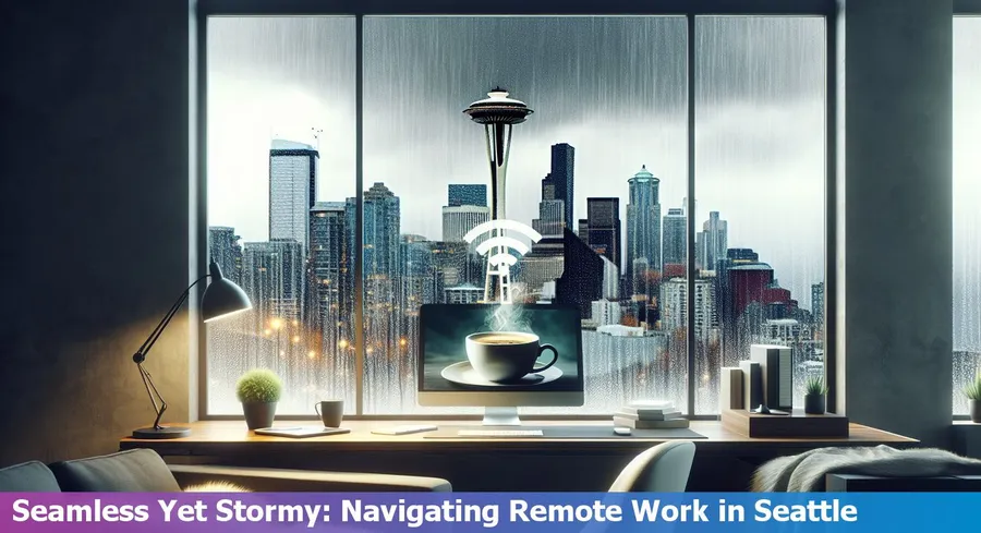 Remote worker in Seattle facing challenges while working from home