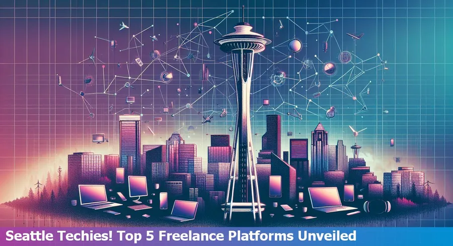 Seattle skyline illustrating tech freelance opportunities in the city