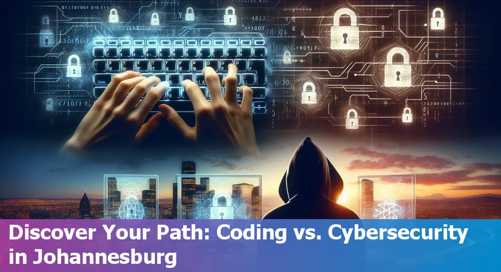 Coding vs Cybersecurity career paths in Johannesburg, South Africa