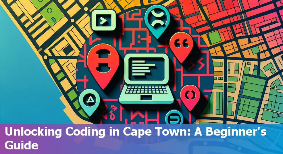 Beginners learning to code in a tech hub in Cape Town, South Africa